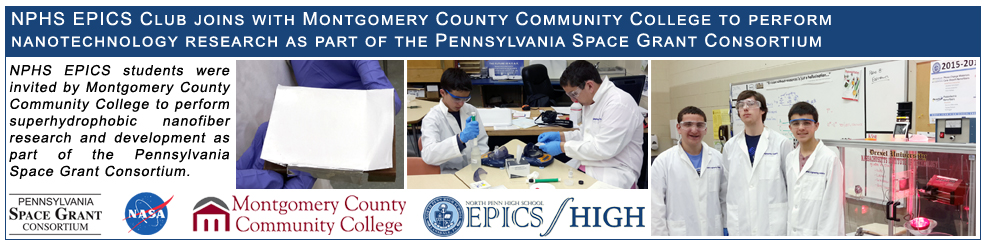 EPICS students begin PA Space Grant Consortium research!